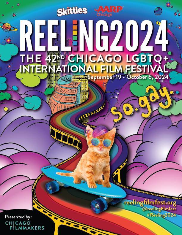 Reeling 2024 Chicago LGBTQ Film Festival poster